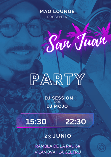 Poster evento MaoLounge