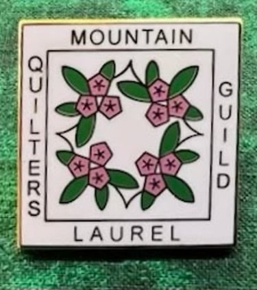 Mountain Laurel Quilters' Guild logo