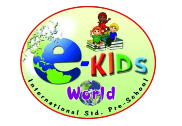 e-kids World International std. preschool logo
