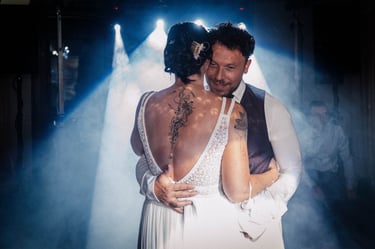 L'ouverture du bal par les marié.e.s