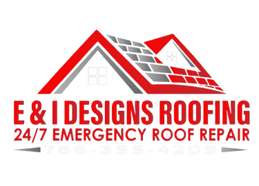E & I Design Roofing logo