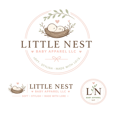 LITTLE NEST BABY APPAREL LLC logo