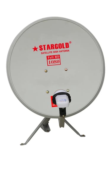 Satellite dish installation 