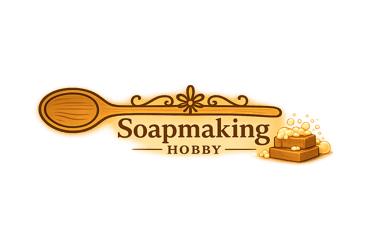 Soapmaking Hobby logo with spoon