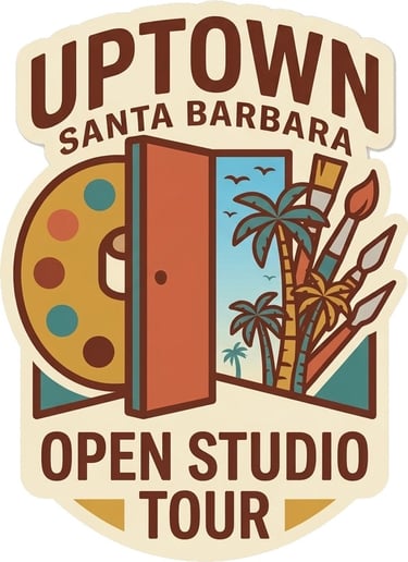 Santa Barbara Uptown Artists logo
