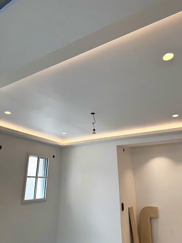 Installation electrique spot plafonnier fayeélec