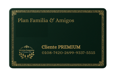 Plan Premium de previsión funeraria