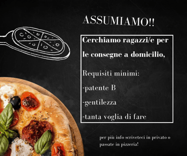 gráficos de trabajo de pizzería