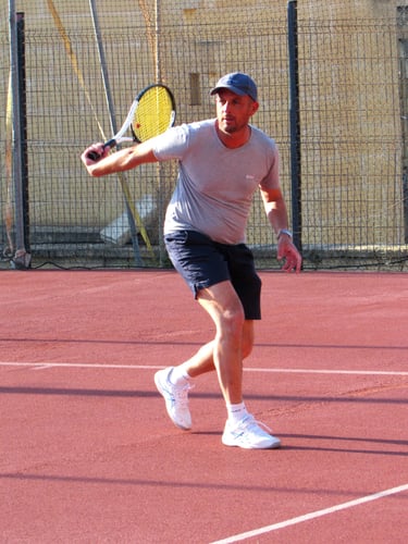 Crosscourt Backhand Shot