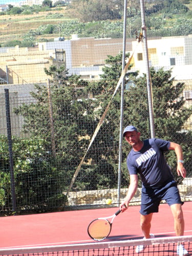 Jason With a Half Volley