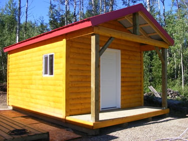 Okanagan Cabin & Building Contractor logo