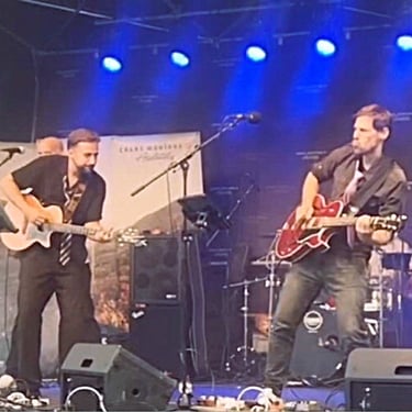 PYTOM - Groupe de reprises & Cover band 100% Live sur scène en formation à 4 musiciens,, à Crans-Montana
