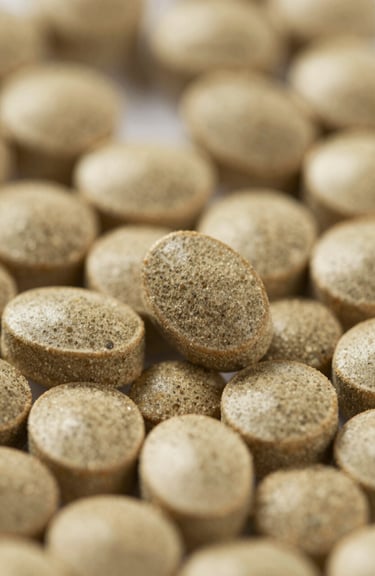 Detailed macro shot of high-quality animal feed supplement minerals, showcasing purity and expert formulation.