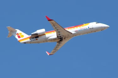 CRJ100 matrícula EC-GZA de Air Nostrum