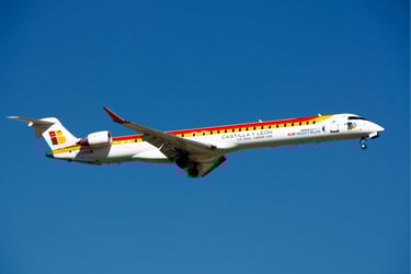 CRJ1000 matrícula EC-LPG de Air Nostrum