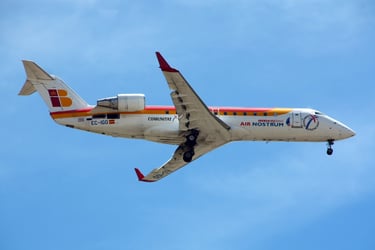 CRJ200 matrícula EC-IGO de Air Nostrum