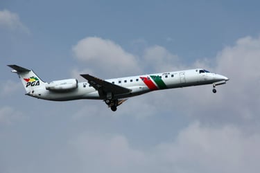 Embraer 145 matrícula CS-TPK de PGA Portugalia Airlines