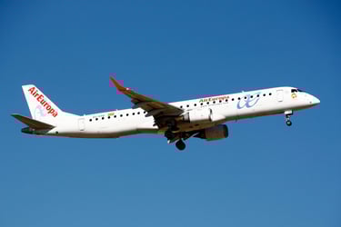 Embraer 190 matrícula EC-KXD de Air Europa