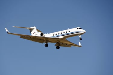 Gulftream G550 matrícula B8152