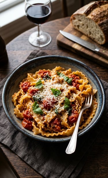Healthy mafaldine pasta recipes