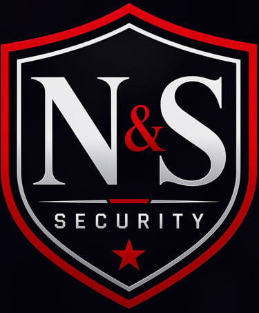 N&S Security logo