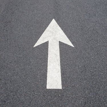 arrow pointing direction 