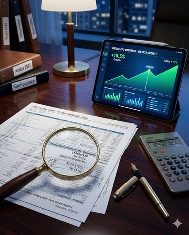 Expert audit, tax filing, and financial advisory at Harsh Malik Law Offices.