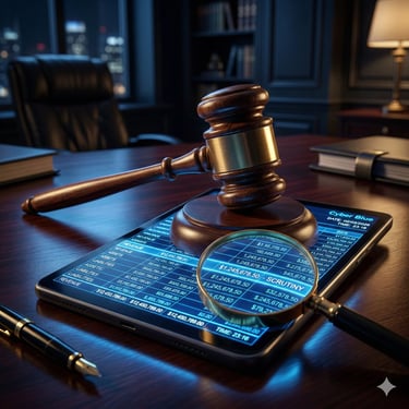 Double-barrel defense for financial fraud and tax evasion at Harsh Malik Law Offices.