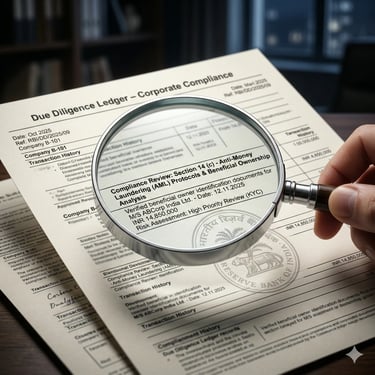 Corporate governance and ROC secretarial compliance services at HMLO.