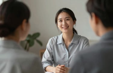 A sophisticated, warm photographic detail of a compassionate interaction, using light and shadow to evoke trust and hope, featuring #C1B4A5.