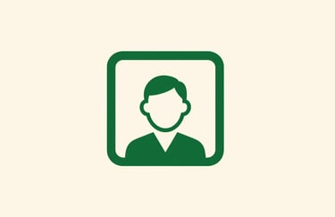 A minimalist and professional icon representing integrity and transparency, designed with #362C25 against a soft #FDFBF8 background.