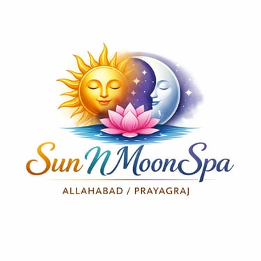 Sun N Moon Spa- Best spa in Allahabad-  Top spa in prayagraj-  Massage spa in Allahabad logo
