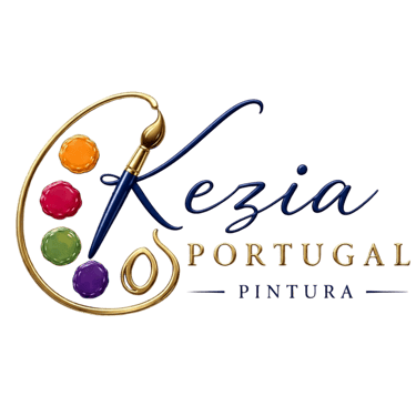 Kezia Portugal, pintura realista em tecido logo
