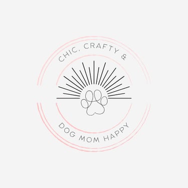 Chic, Crafty & Dog Mom Happy logo