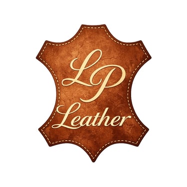 L P Leather logo