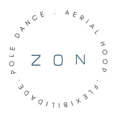 Zon Studio - POLE DANCE - AERIAL HOOP - FLEXIBILIDADE logo