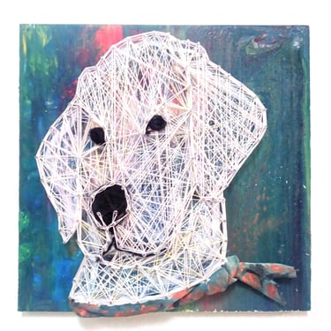 golden retriever portrait