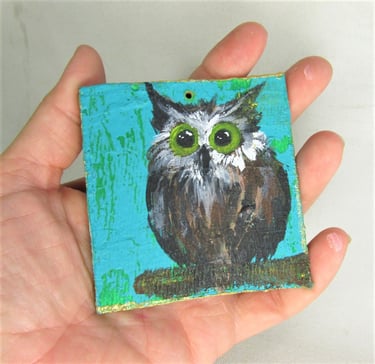 owl painting
