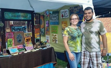 art fair booth