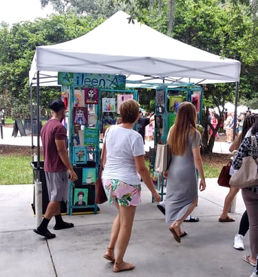 art booth