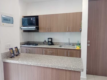 Cocina integral y zona de ropas - Venta Altobelo Bello