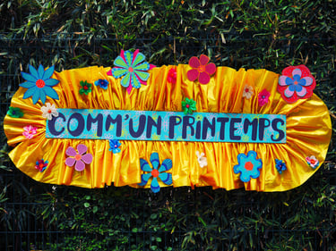 Photo de l'écrin d'accueil du festival Comm'Un Printemps