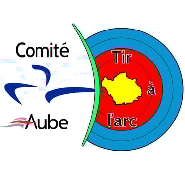 Comité Aube tir à l'arc logo