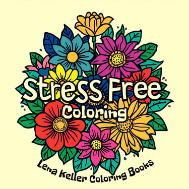 Lena Keller Coloring Books logo