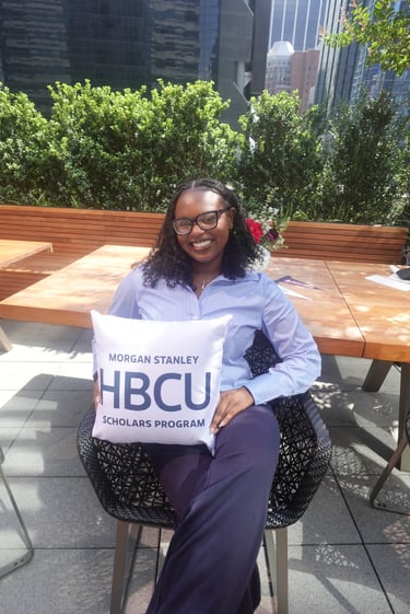 Jordan B. Fischer is a Morgan Stanley HBCU Scholar