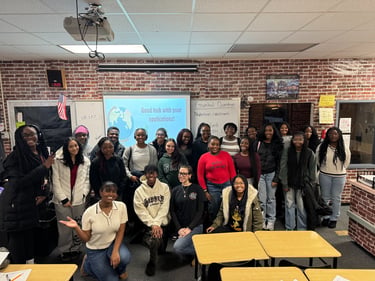 Jordan B. Fischer Speaks at Brooke Point High School to Students