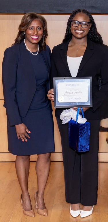Jordan B. Fischer awarded by Prince William County Superintendent