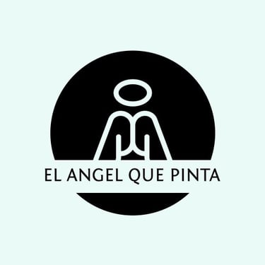 El Angel que pinta logo