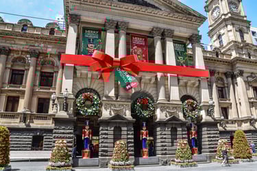 The Town Hall of Melbourne