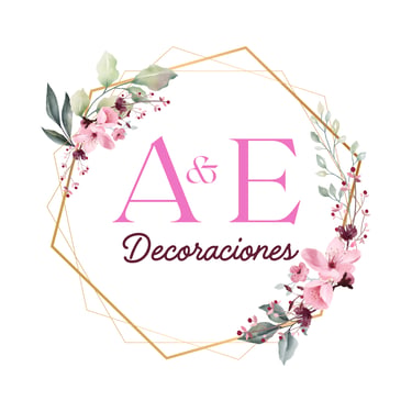 A & E decoraciones logo